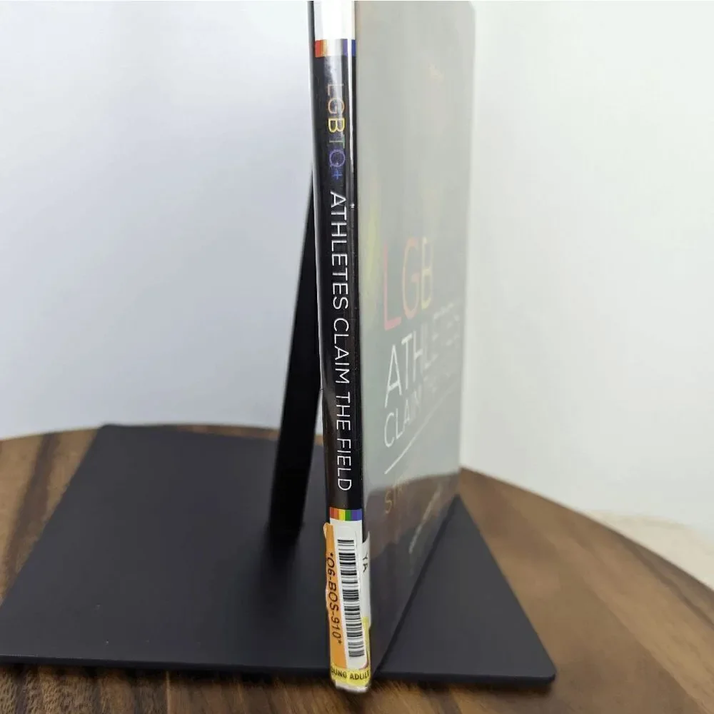 LGBTQ+ Athletes Claim the Field: Striving for Equality Library Binding – August